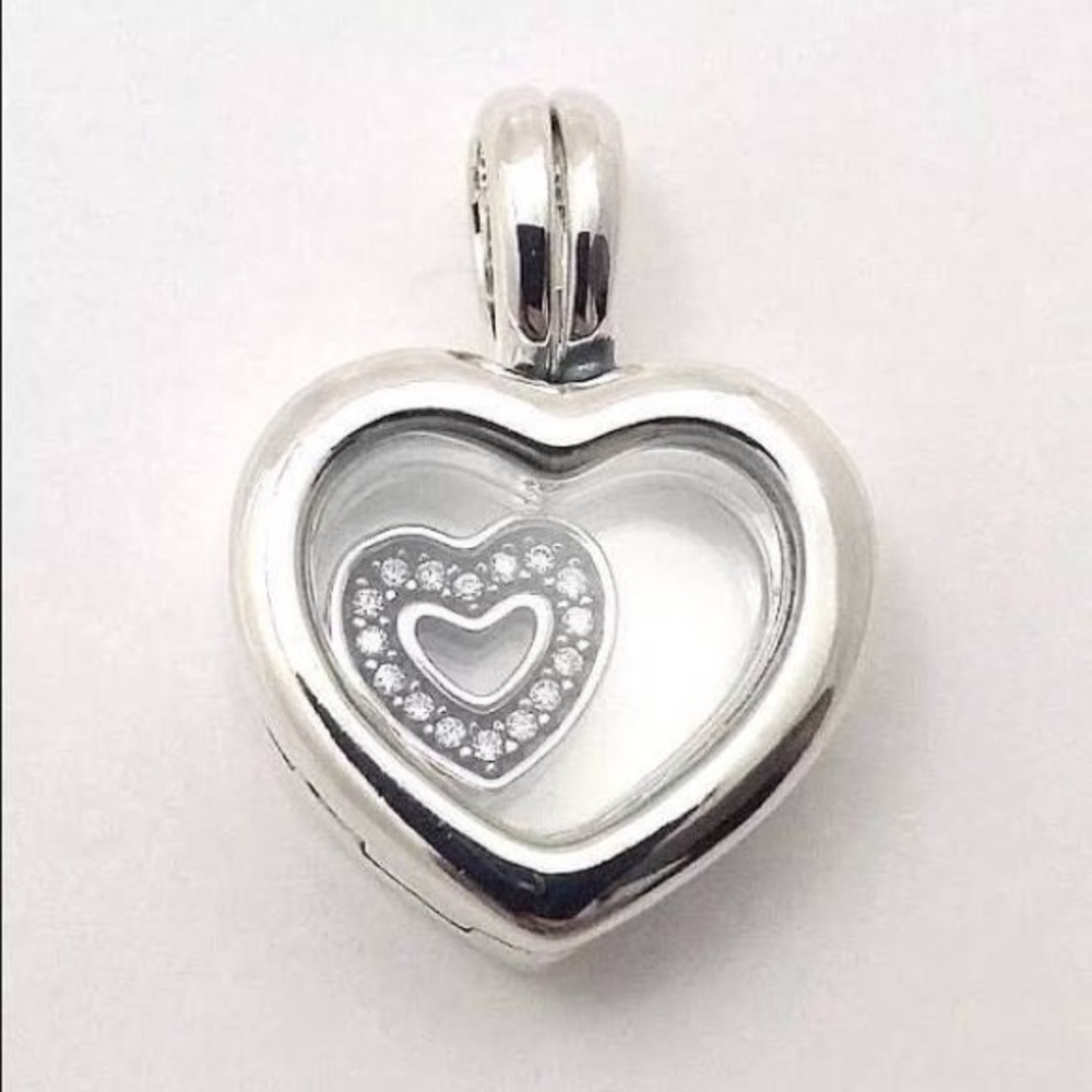 Floating Heart Locket